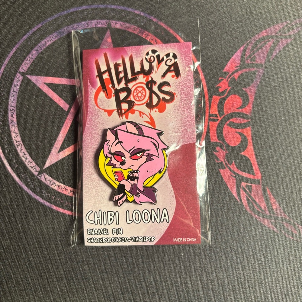 Helluva Boss Chibi Loona Collectable Enamel Pin